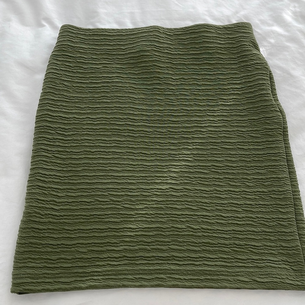 TOPSHOP MOSS BANDAGE MINI SKIRT NWT